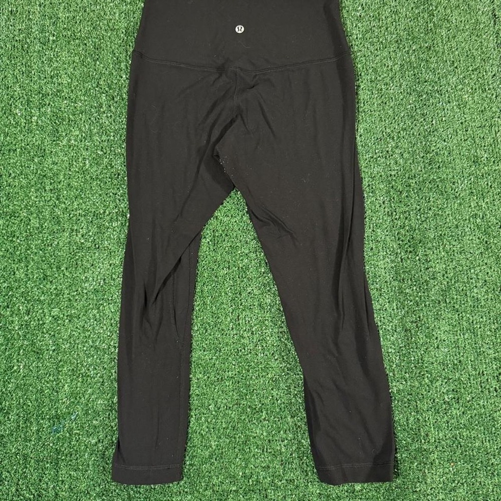 Lululemon Black High-Rise Leggings Womens Size 6 Full Length Yoga Pants